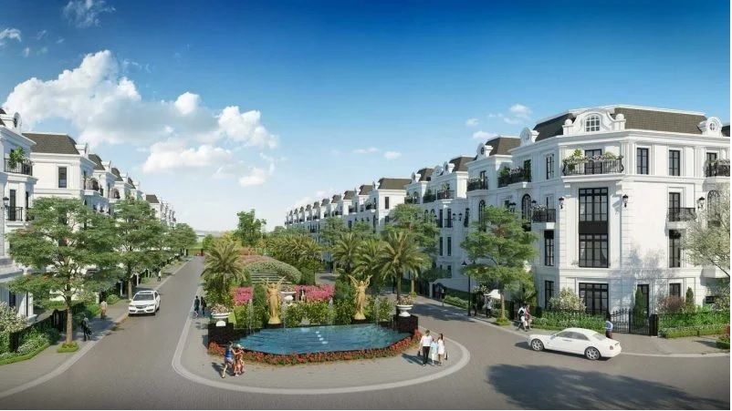 Cho thuê nhà liền kề hướng chính Nam Vinhomes Cổ Loa, 110m2 x 4 tầng, vị trí kết nối